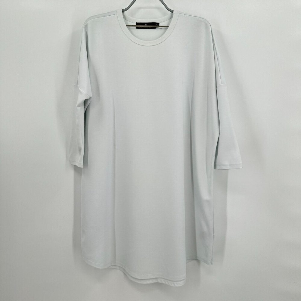 Pomander Place Tuckernuck Womens White Sue Sweatshirt T-Shirt Dress sz XS/S NWOT